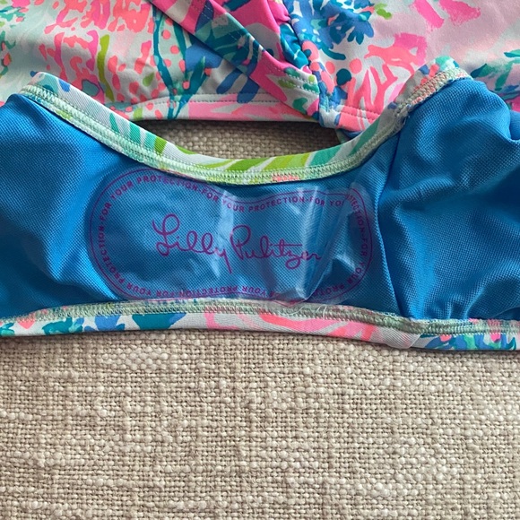 Fished My Wish pattern High-Waisted Bikini Bottom - Picture 4 of 4